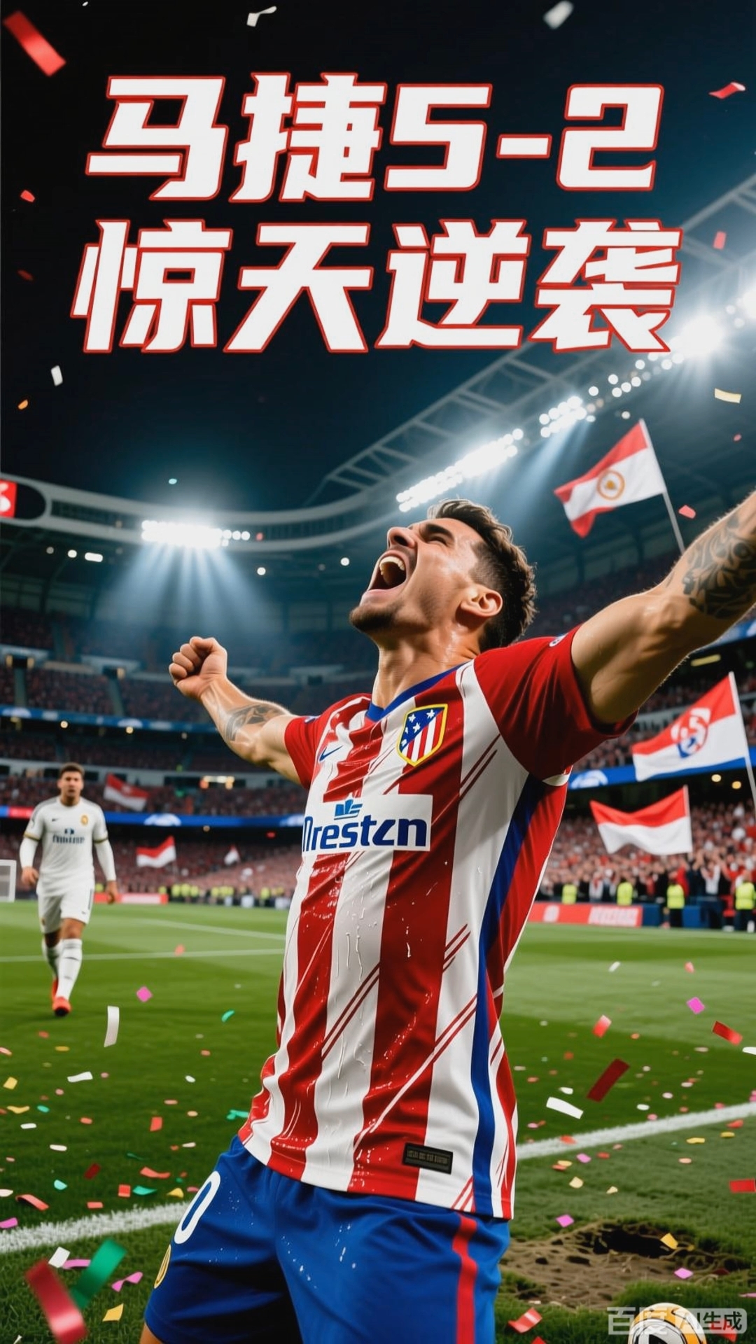 马德里竞技迎战皇家马德里，胜负未定